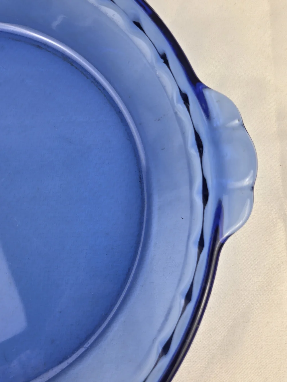 Pyrex Cobalt Blue Glass 9.5